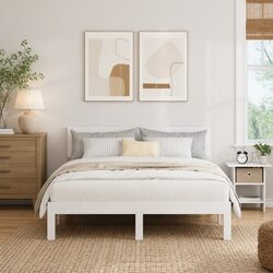 Modern Bedside Table Set in White for Practical Storage