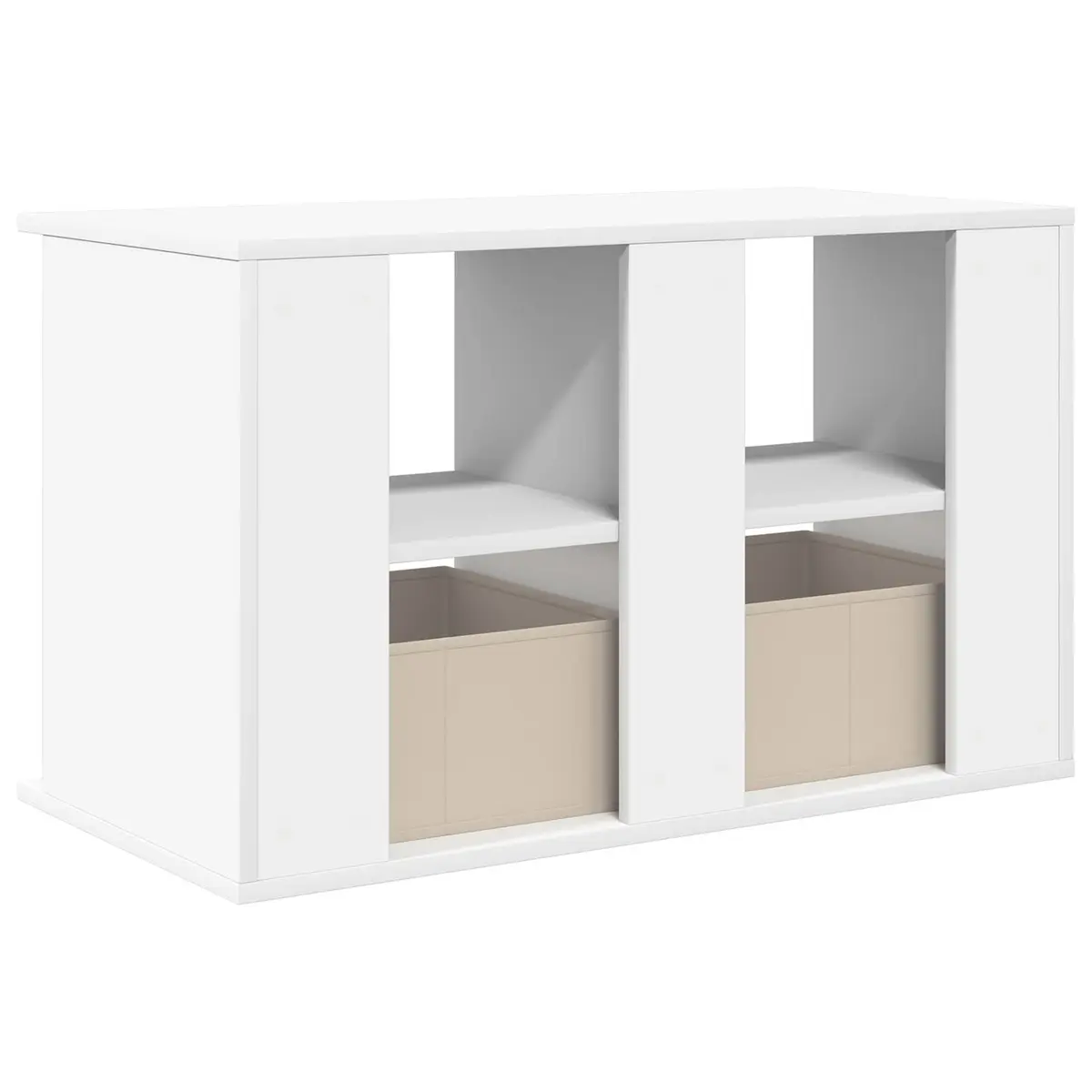 TV Stand with Drawer White Modern Lowboard Storage Unit Living Room Furniture