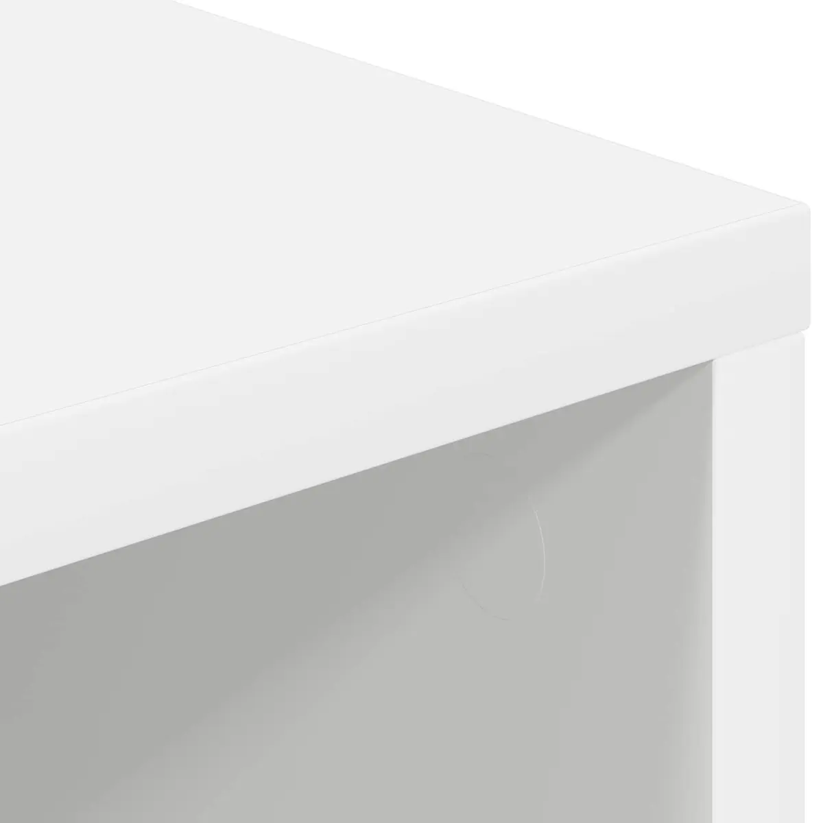 Sideboard Storage Cabinet Modern Living Room Dining Furniture White 60 x 33.5 x 84 cm