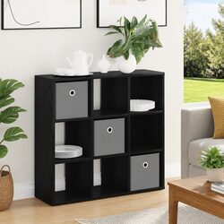 Reliable Black Oak Sideboard with Practical Storage