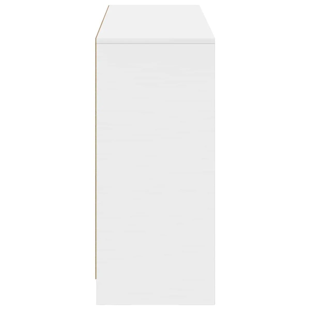Sideboard Storage Cabinet Modern Living Room Hallway White 102 x 32 x 73.5 cm