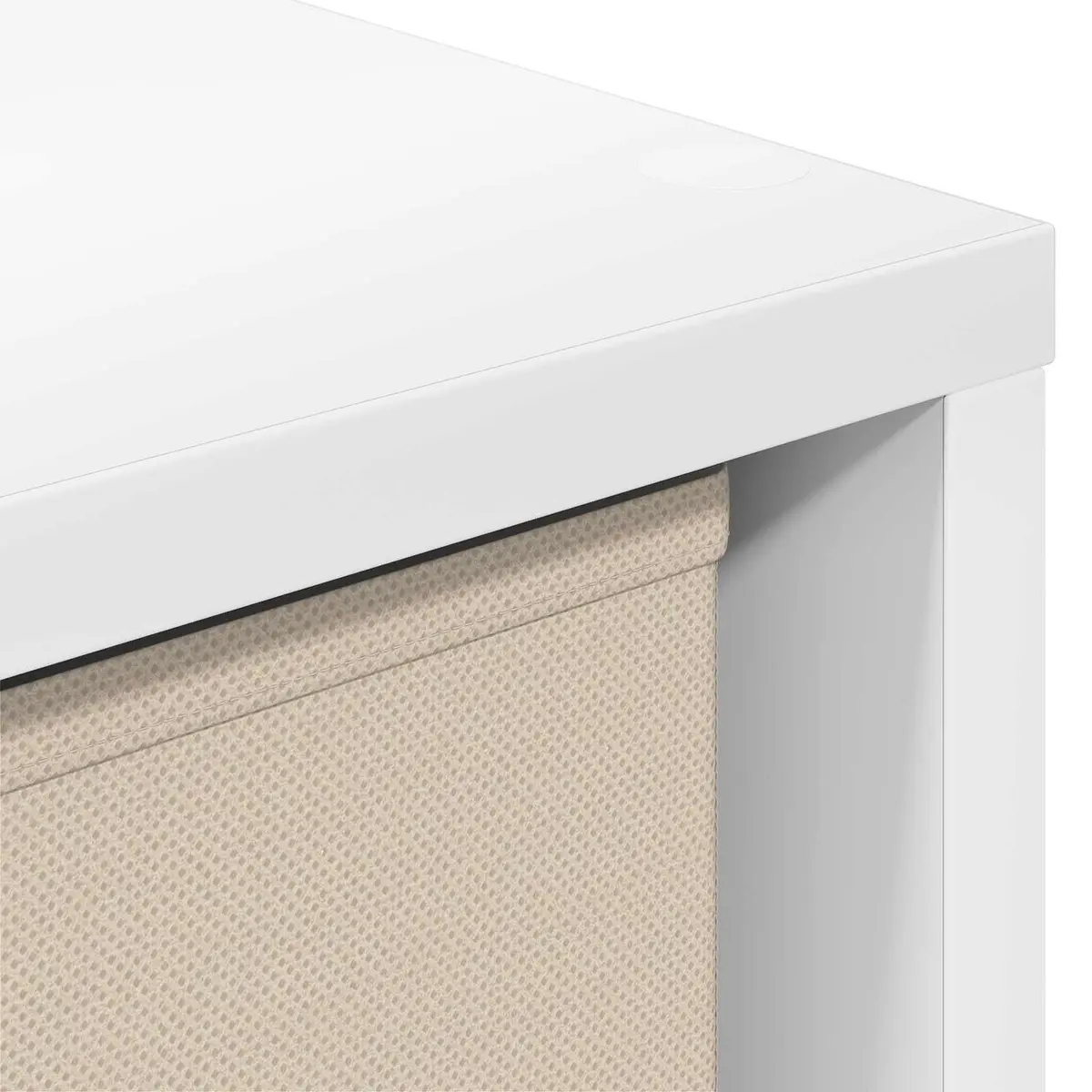 Sideboard Modern Storage Cabinet Living Room 49.5 x 22 x 47 cm White