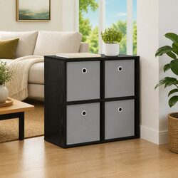 Practical Black Oak Sideboard with Ample Storage Space