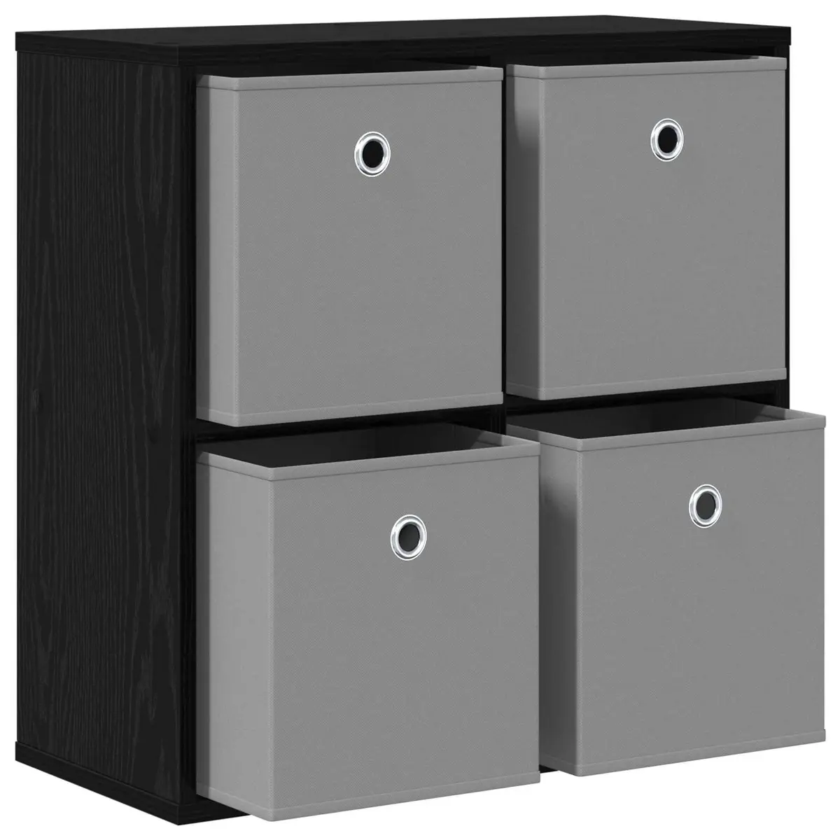 Black Oak Sideboard with Ample Storage Space