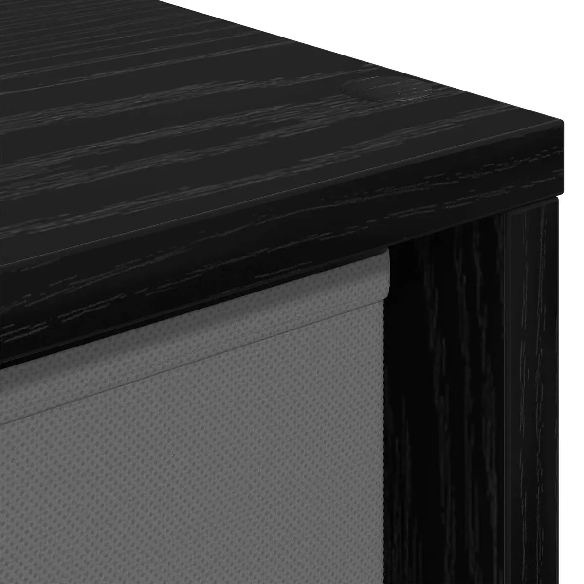 Black Oak Sideboard with Ample Storage Space