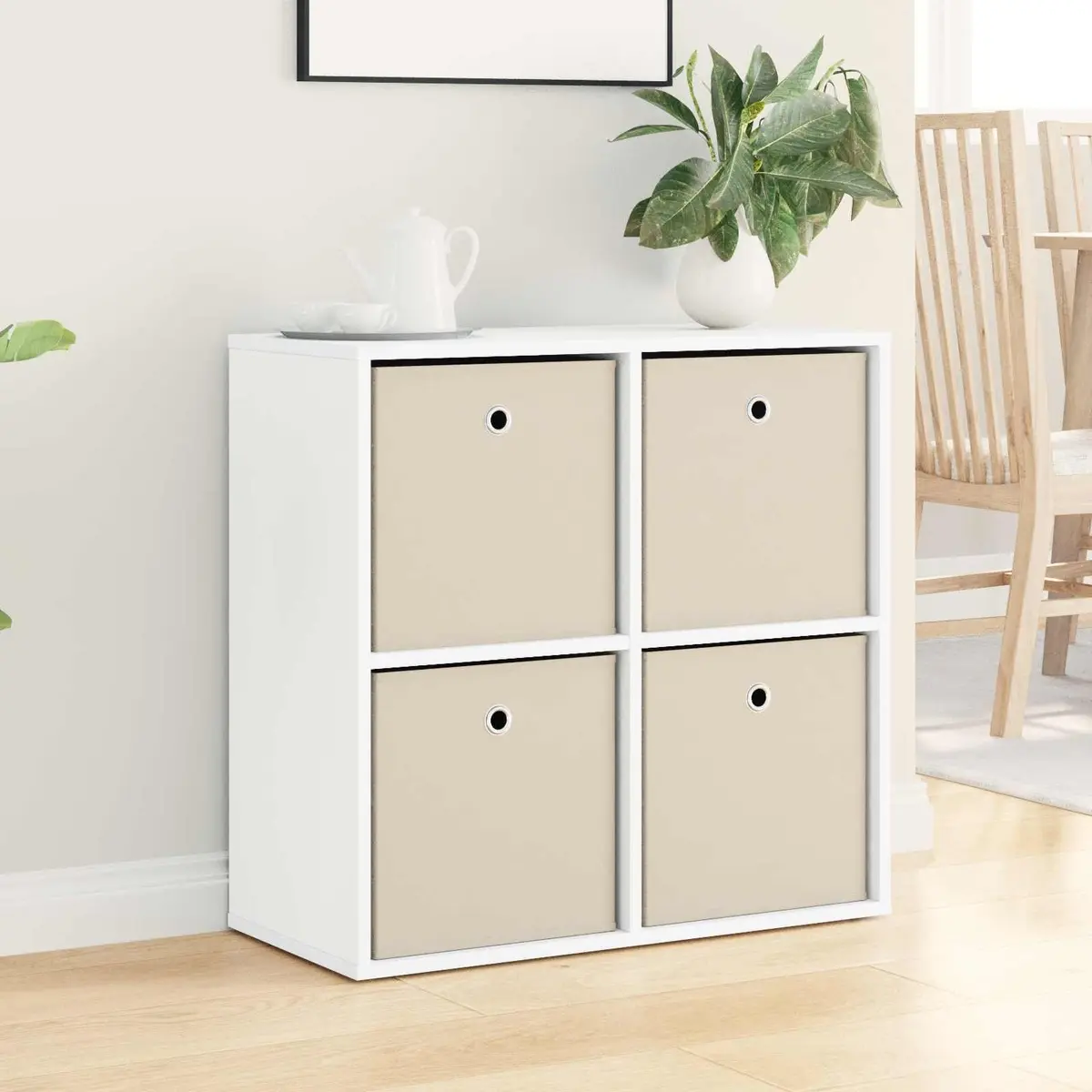 Sideboard Modern Storage Cabinet 68.5cm White