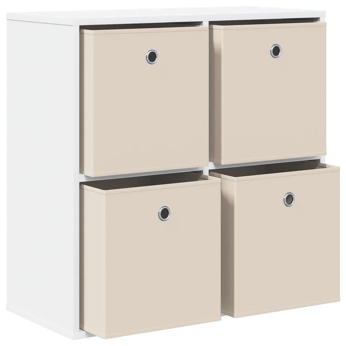 Sideboard Modern Storage Cabinet 68.5cm White
