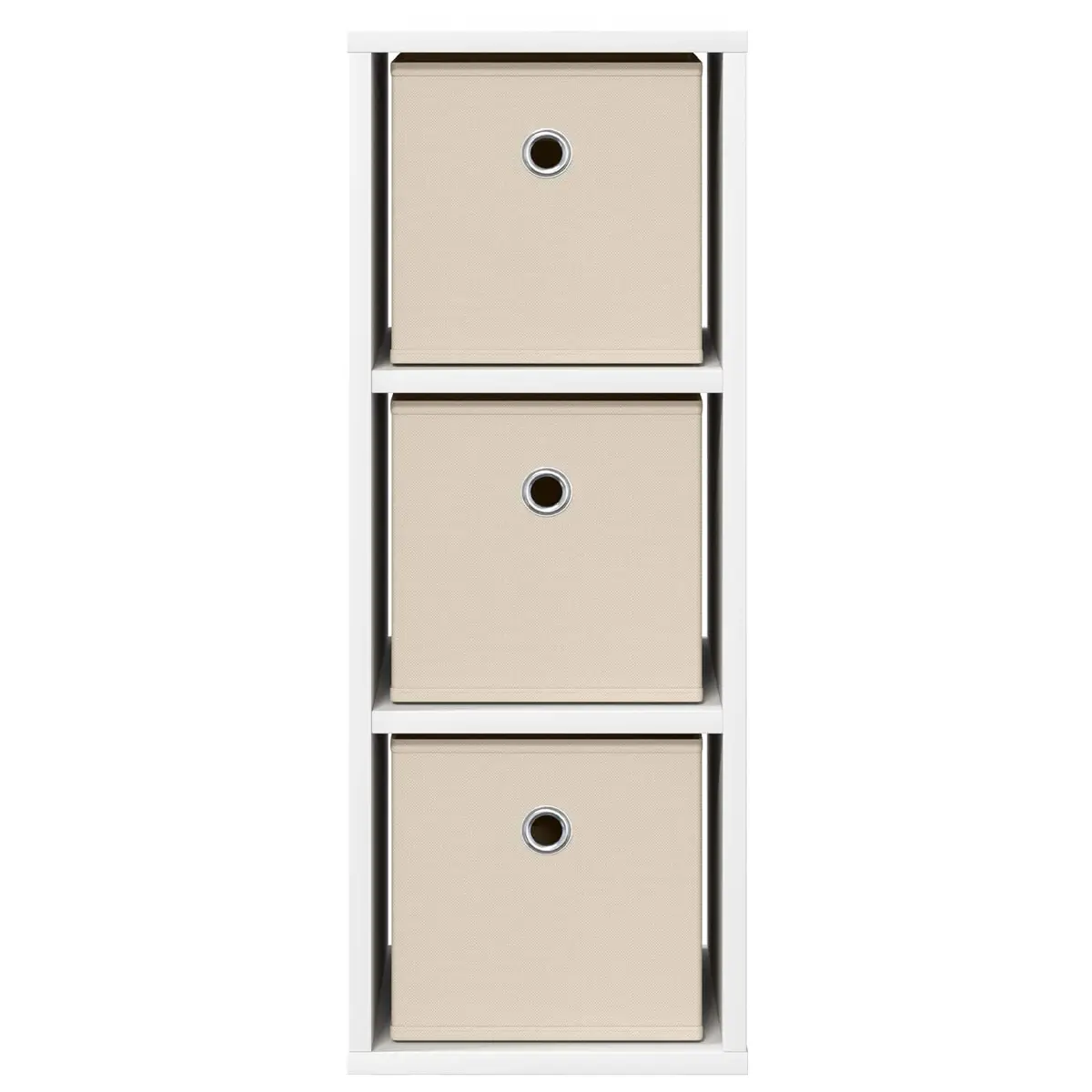 Sideboard with Drawer White Storage Cabinet Modern Living Room Furniture 25.5 x