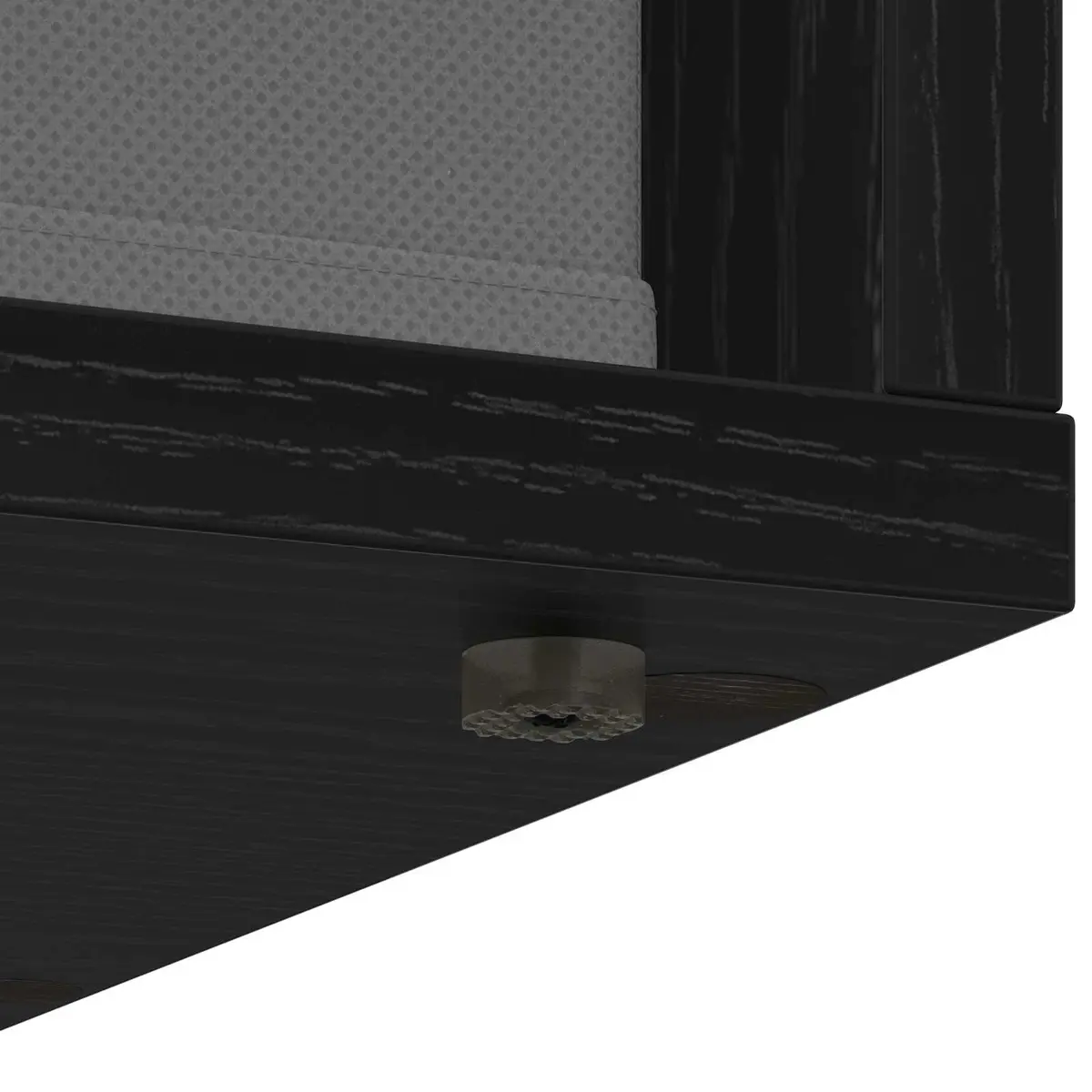 Sideboard with Drawer Black Oak Modern Storage Cabinet Living Room Furniture