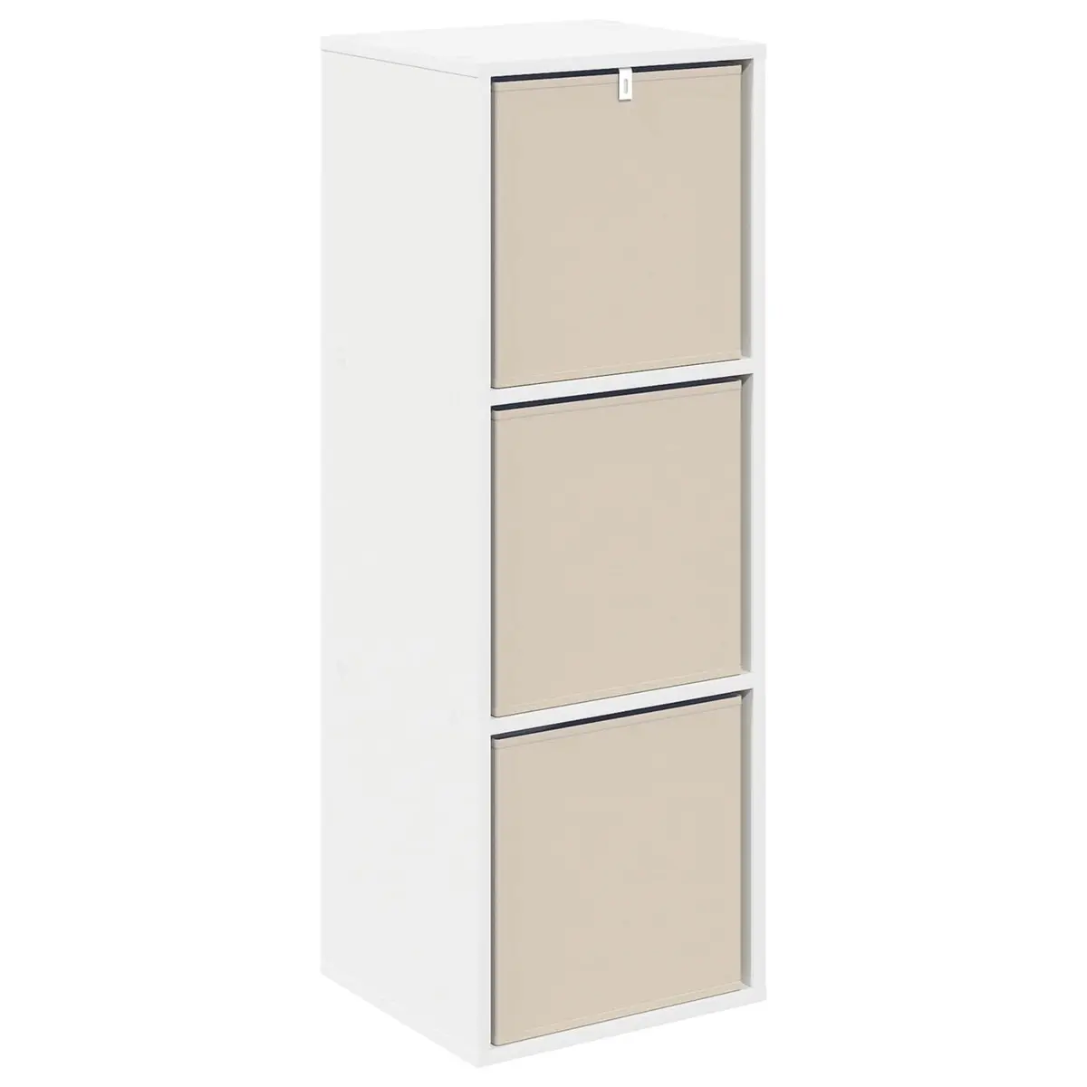 Sideboard Modern Storage Cabinet 35 x 32 x 99.5 cm White