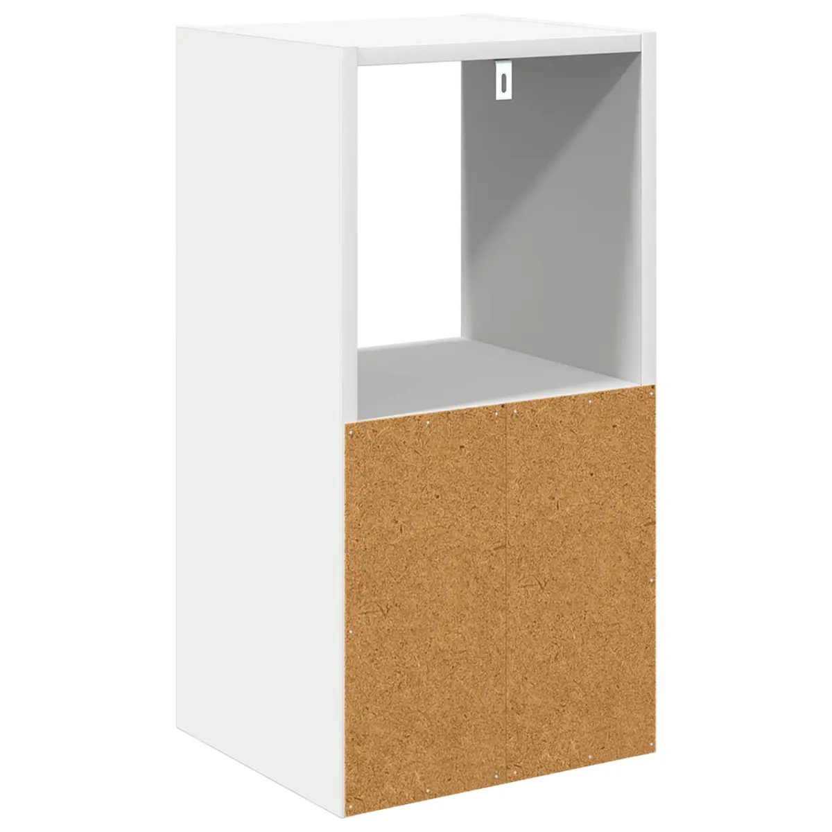 Bedside Table 2 pcs Storage Drawers 30.5 x 27 x 59.5 cm White