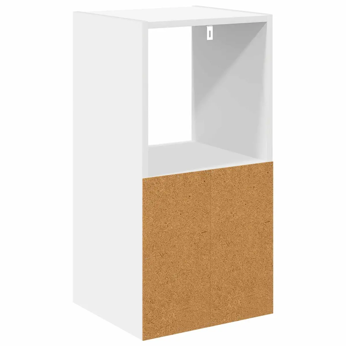 Bedside Table 2 pcs Storage Rectangular 35 x 32 x 68 cm White Engineered Wood