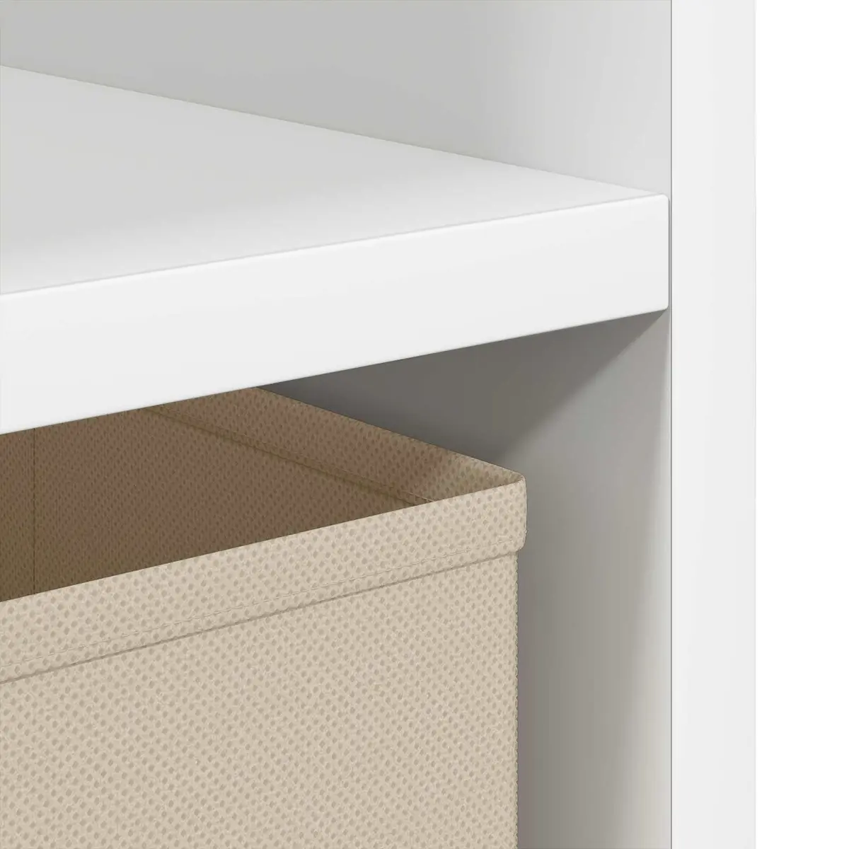 Bedside Table 2 pcs Storage Rectangular 35 x 32 x 68 cm White Engineered Wood