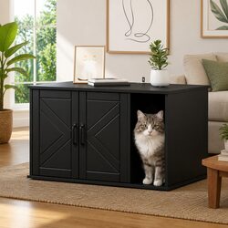 Reliable Black Cat House for Indoor Cats