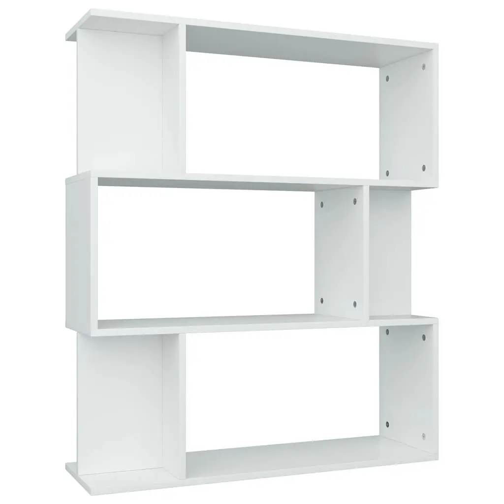 White Book Cabinet Room Divider