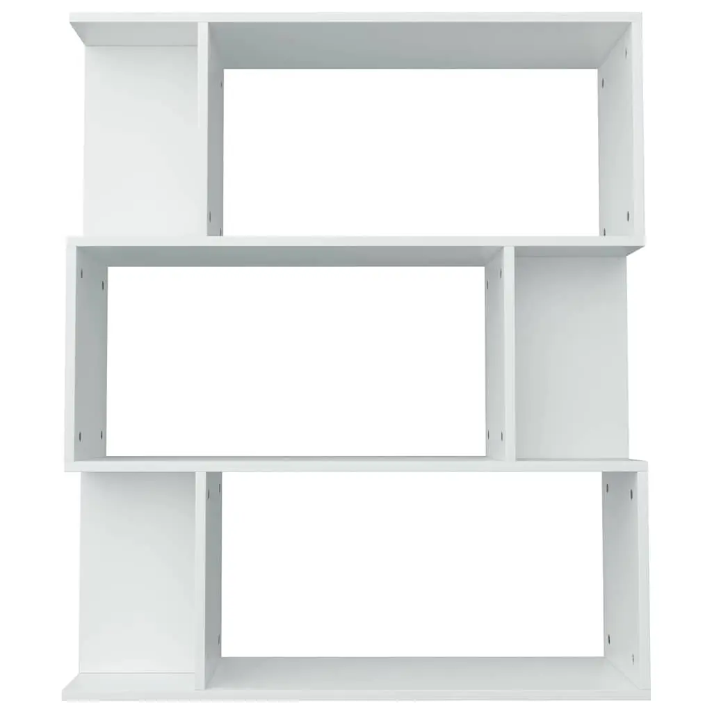 White Book Cabinet Room Divider