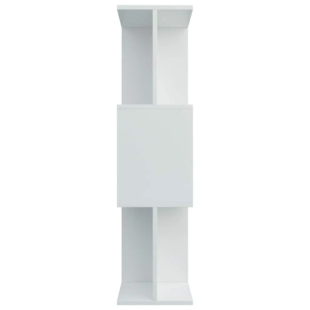 White Book Cabinet Room Divider