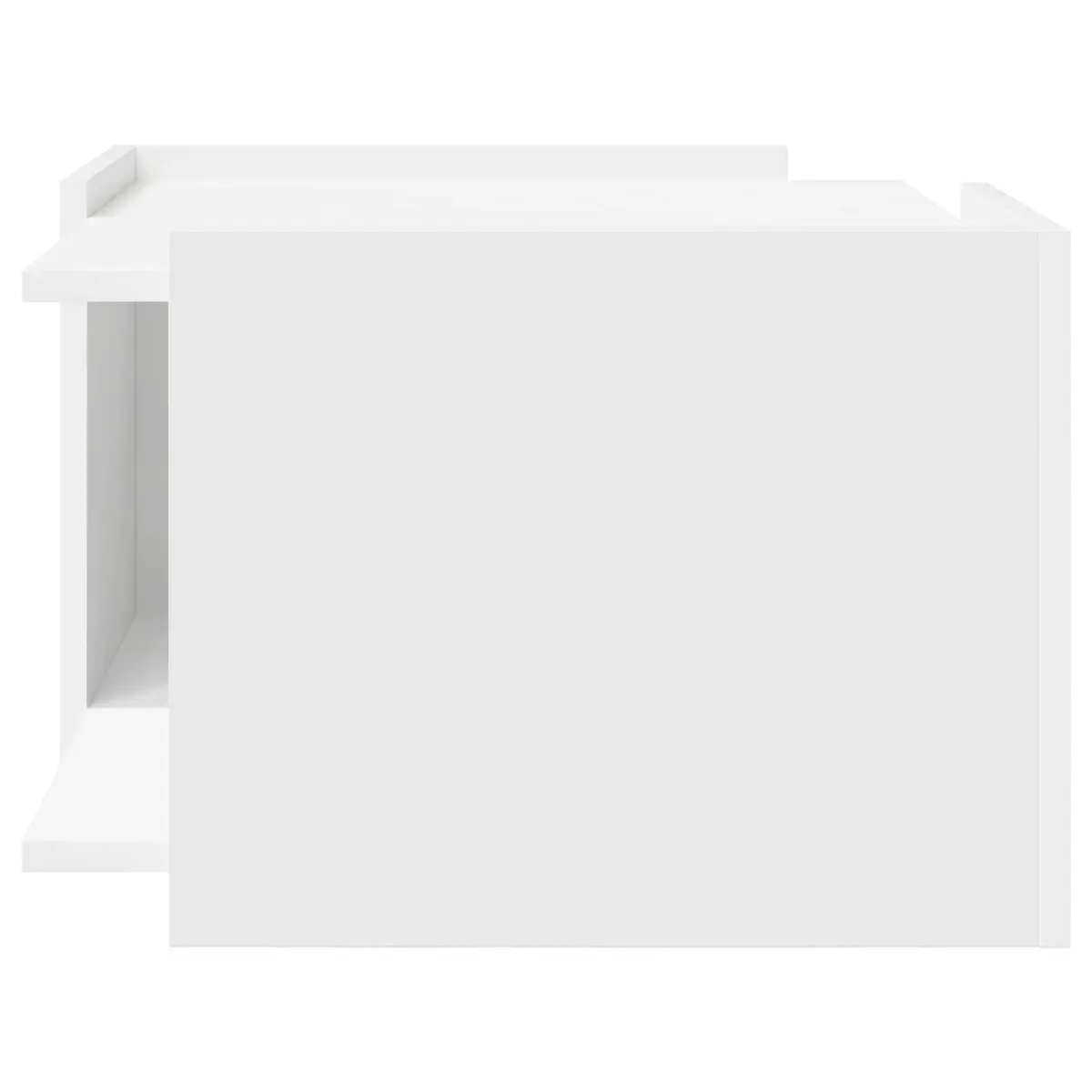 White Coffee Table 50.5 x 50 x 33 cm, Easy Maintenance