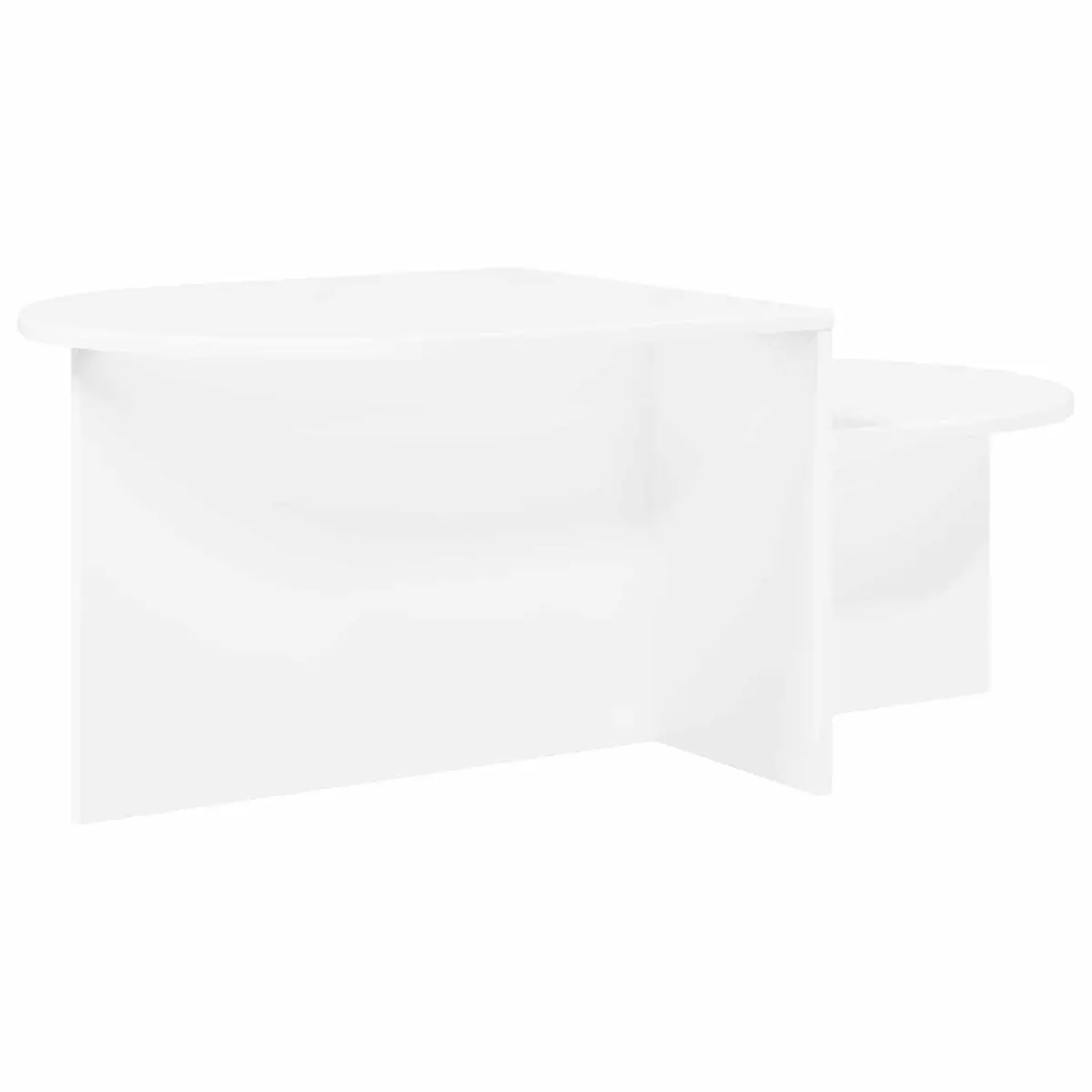 Coffee Table White 100 x 50 x 40 cm Modern Lounge Bedroom Accent Storage