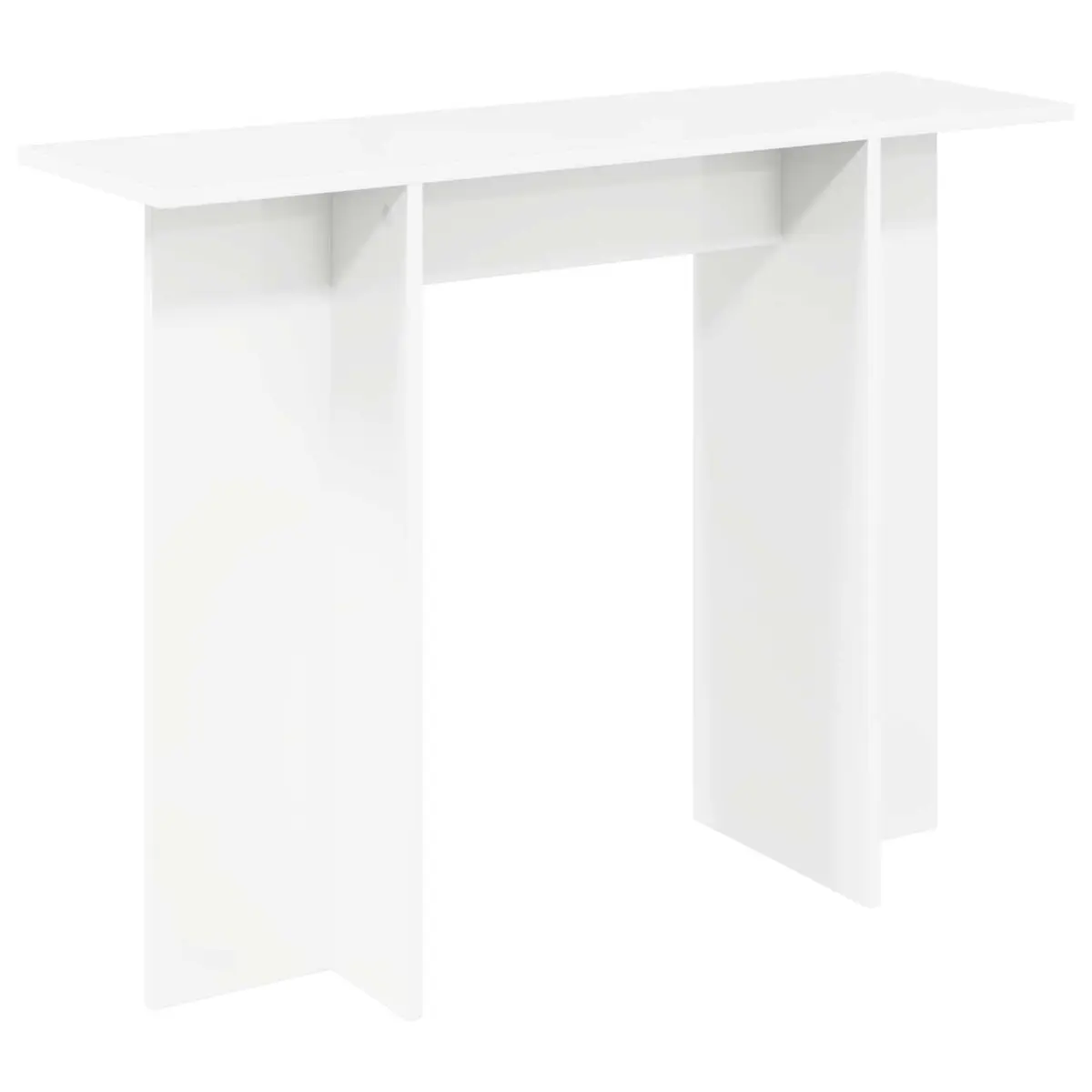 Console Table Modern Hallway Entryway Living Room 100x30x75cm White