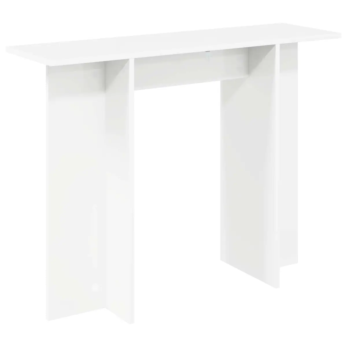 Console Table Modern Hallway Entryway Living Room 100x30x75cm White