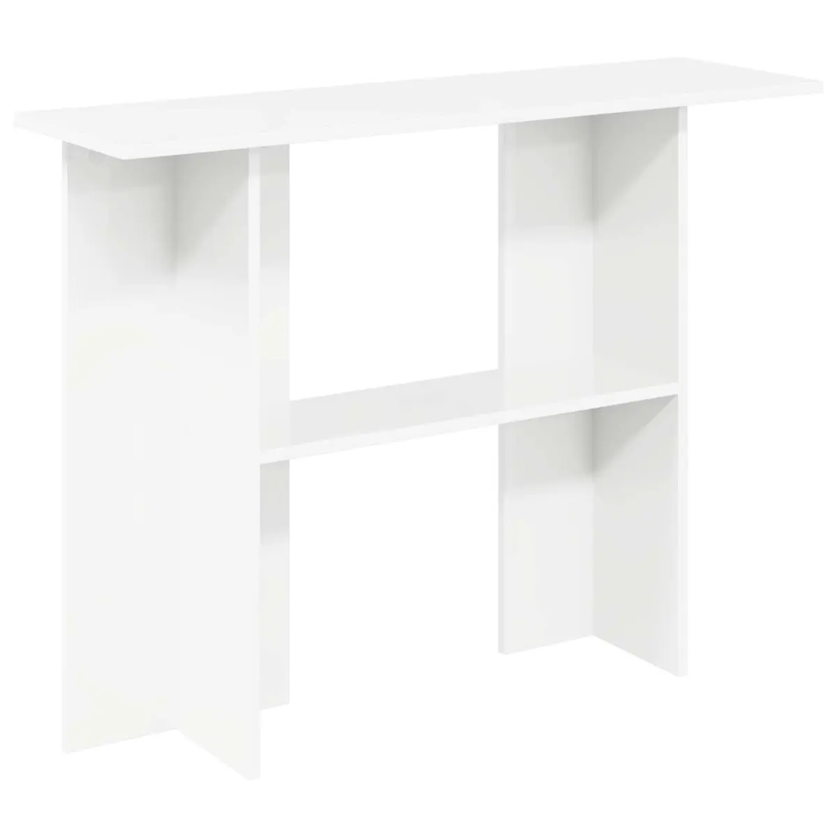 Console Table Entryway Hallway 100x30x75cm White Engineered Wood
