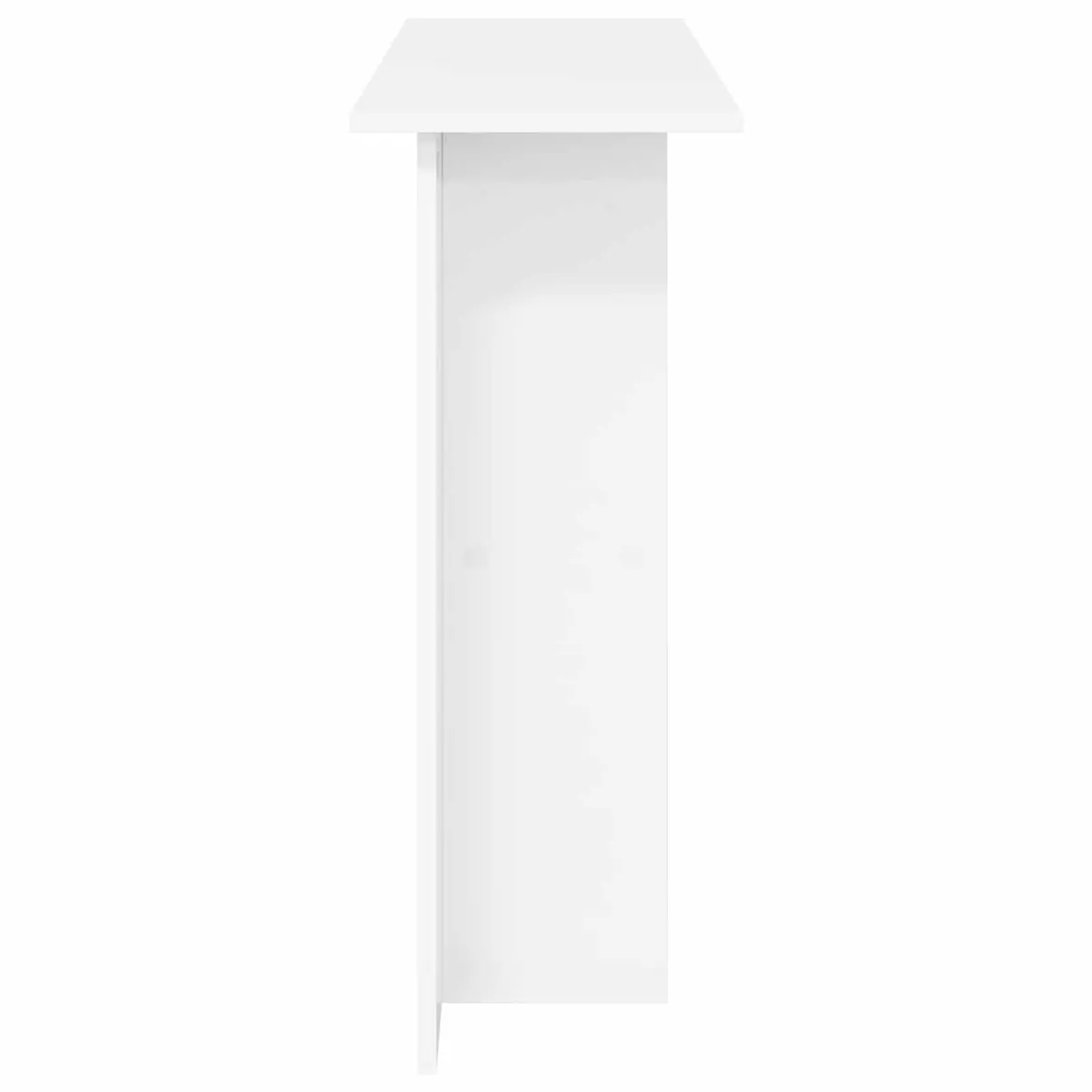 Console Table Entryway Hallway 100x30x75cm White Engineered Wood