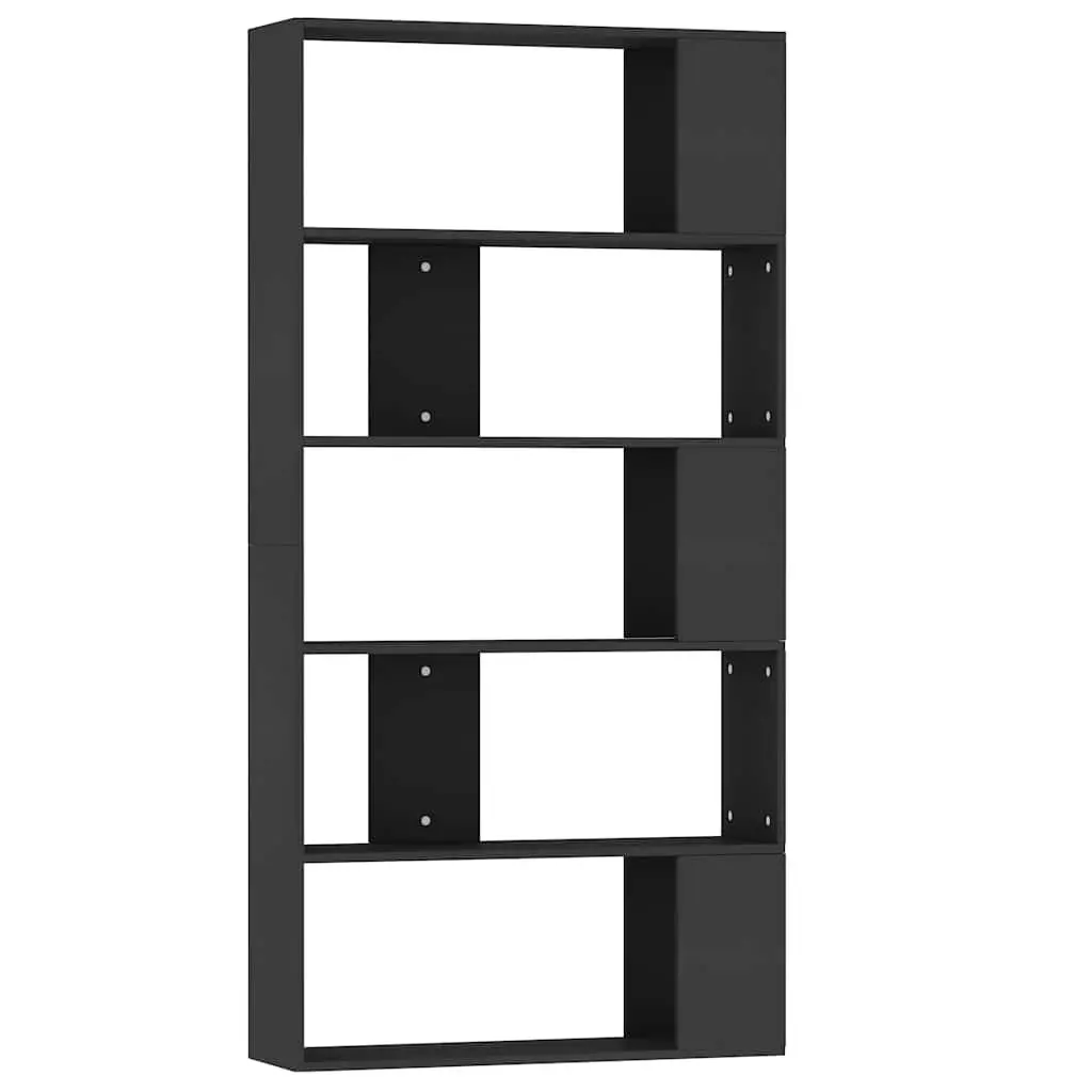 Black Book Cabinet with Ample Storage Space