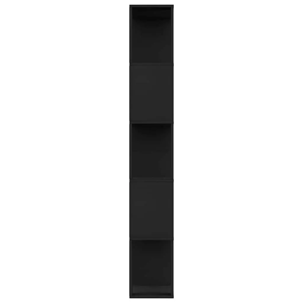 Black Book Cabinet with Ample Storage Space