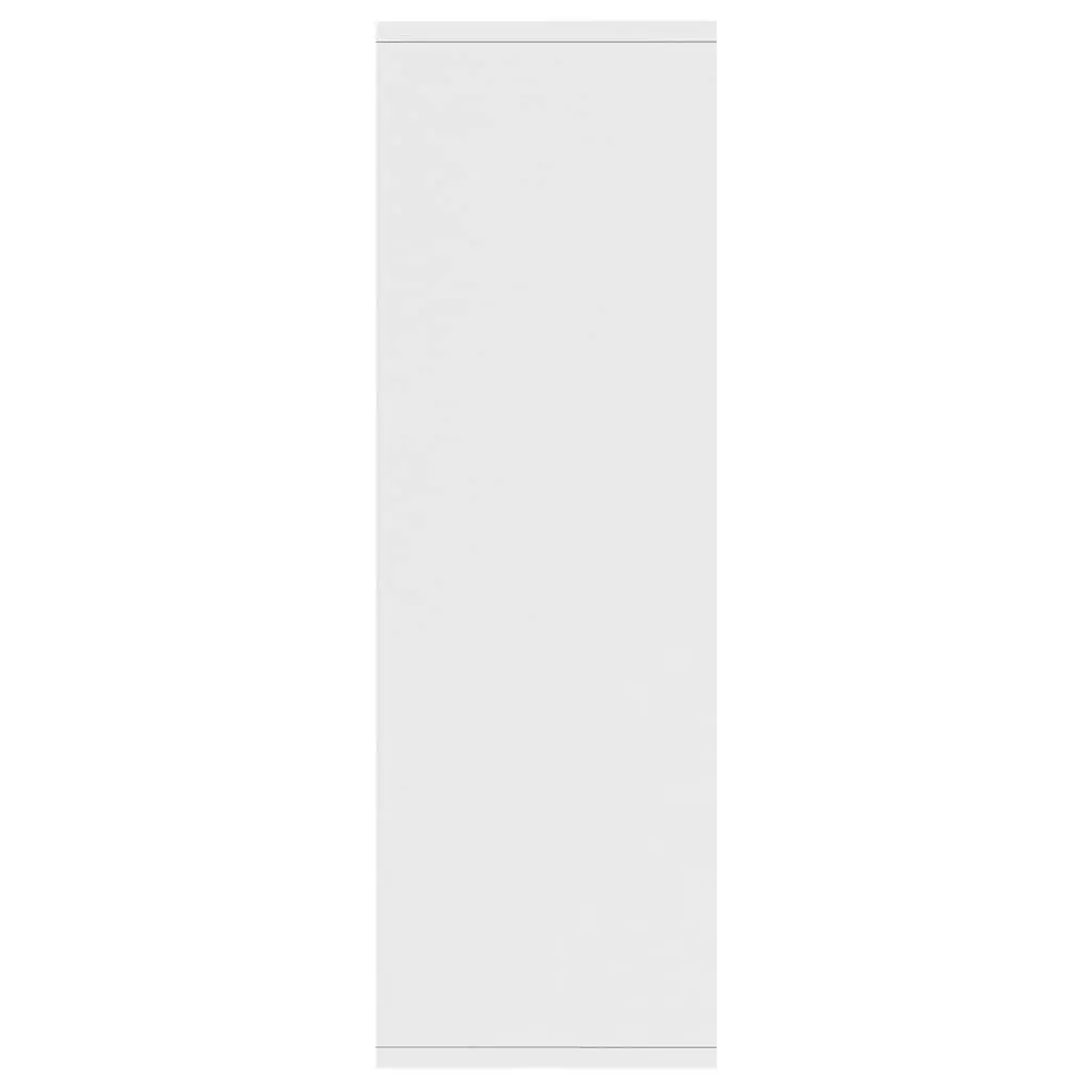 Book Cabinet Sideboard White Storage Shelf Unit Modern Engineered Wood Furniture