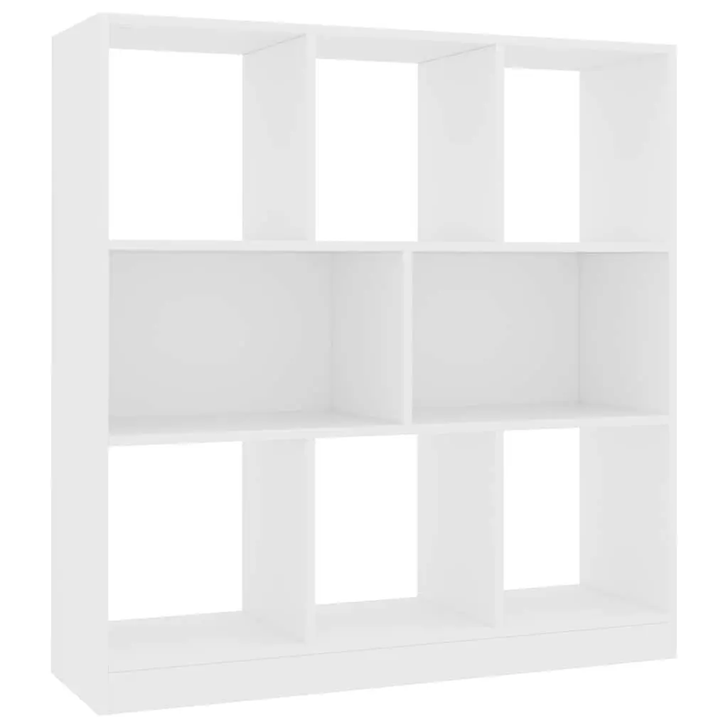 White Book Cabinet with Ample Storage