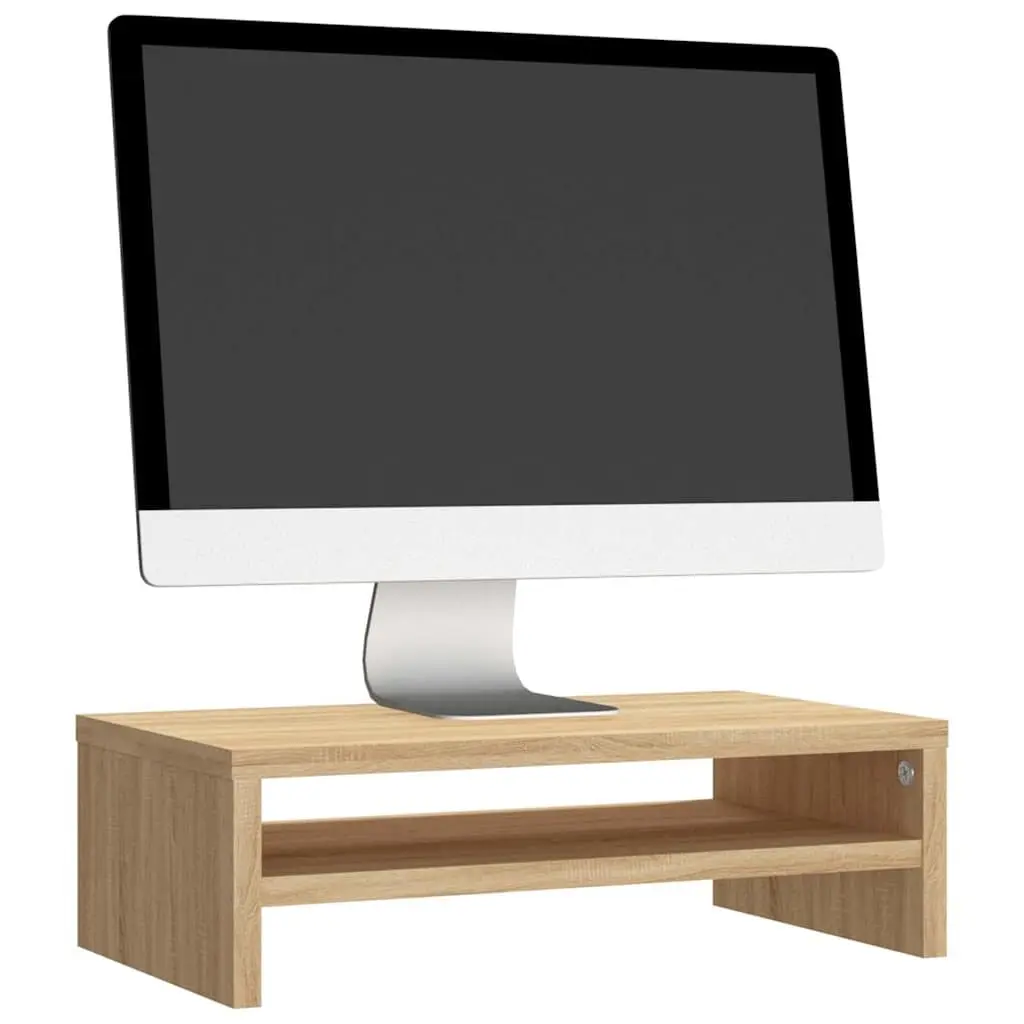 Monitor Stand Riser in Sonoma Oak Finish