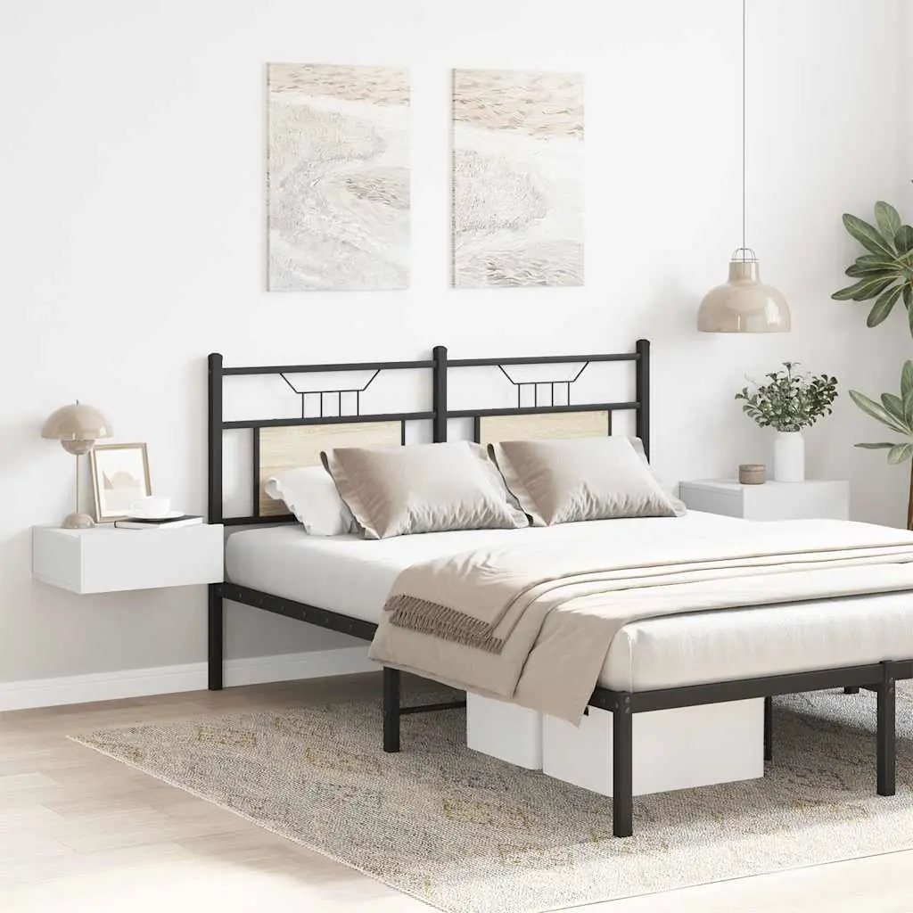 Floating Bedside Tables Storage Cabinet Wall-Mounted 2 Piece White 40 x 30 x 15 cm