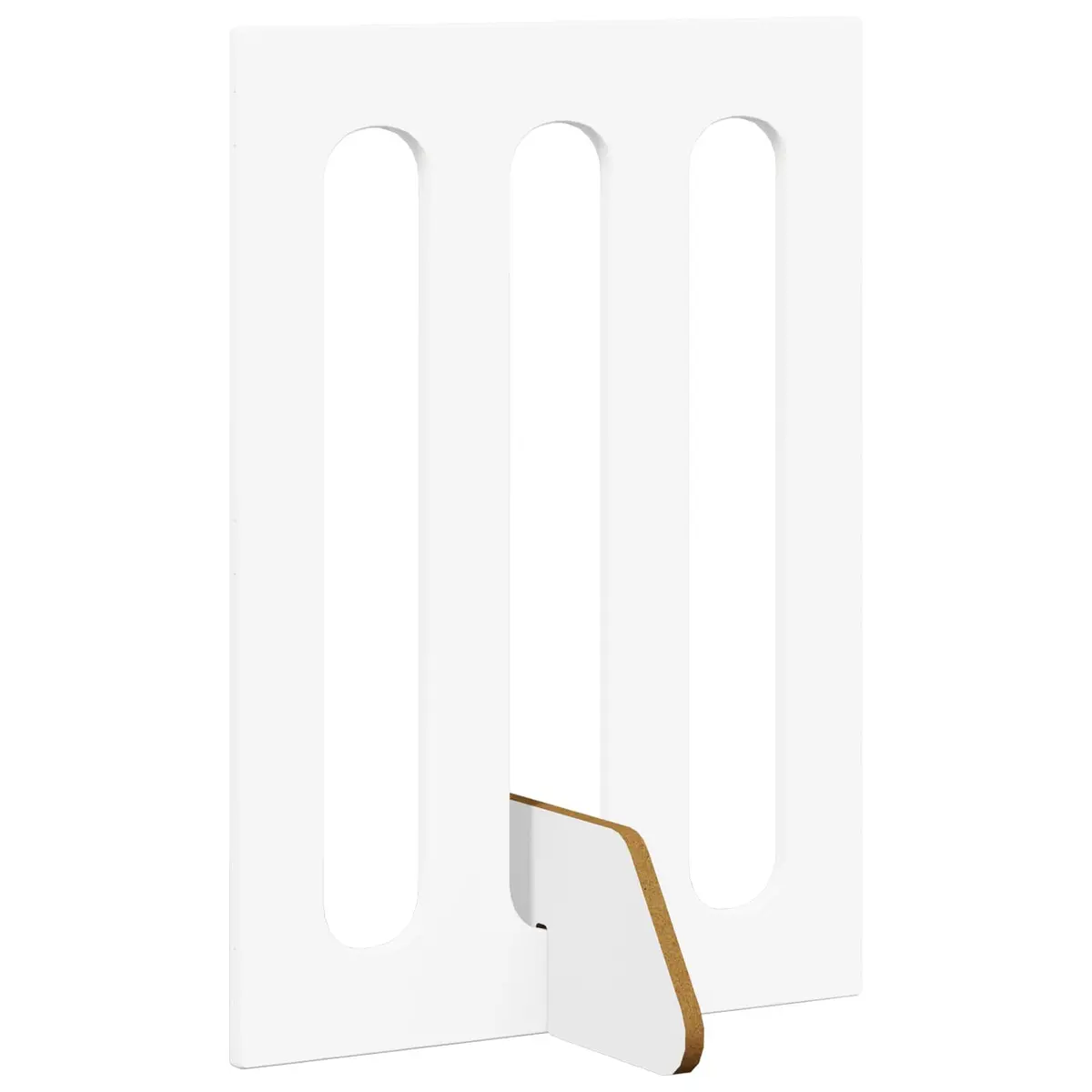 Folding Pet Fence Indoor Dog Gate Playpen Barrier 201 x 38 x 70 White 4 Panels