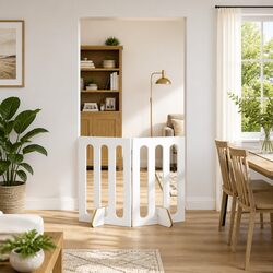Reliable Folding Pet Fence with 2 Panels in Modern Design