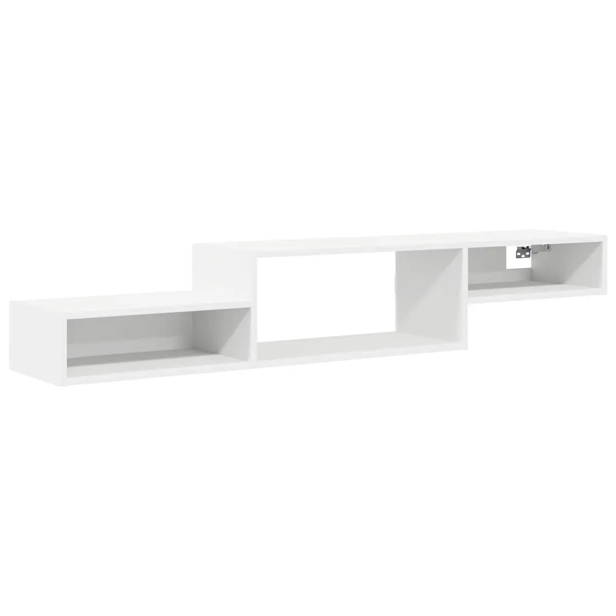 Wall-Mounted TV Cabinet Modern Storage Unit 150cm White