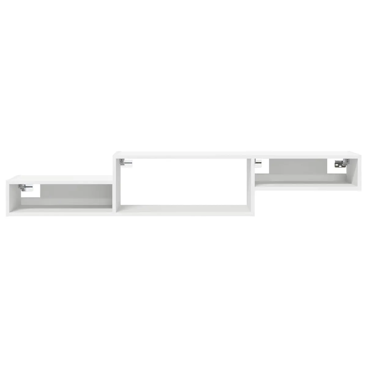 Wall-Mounted TV Cabinet Modern Storage Unit 150cm White
