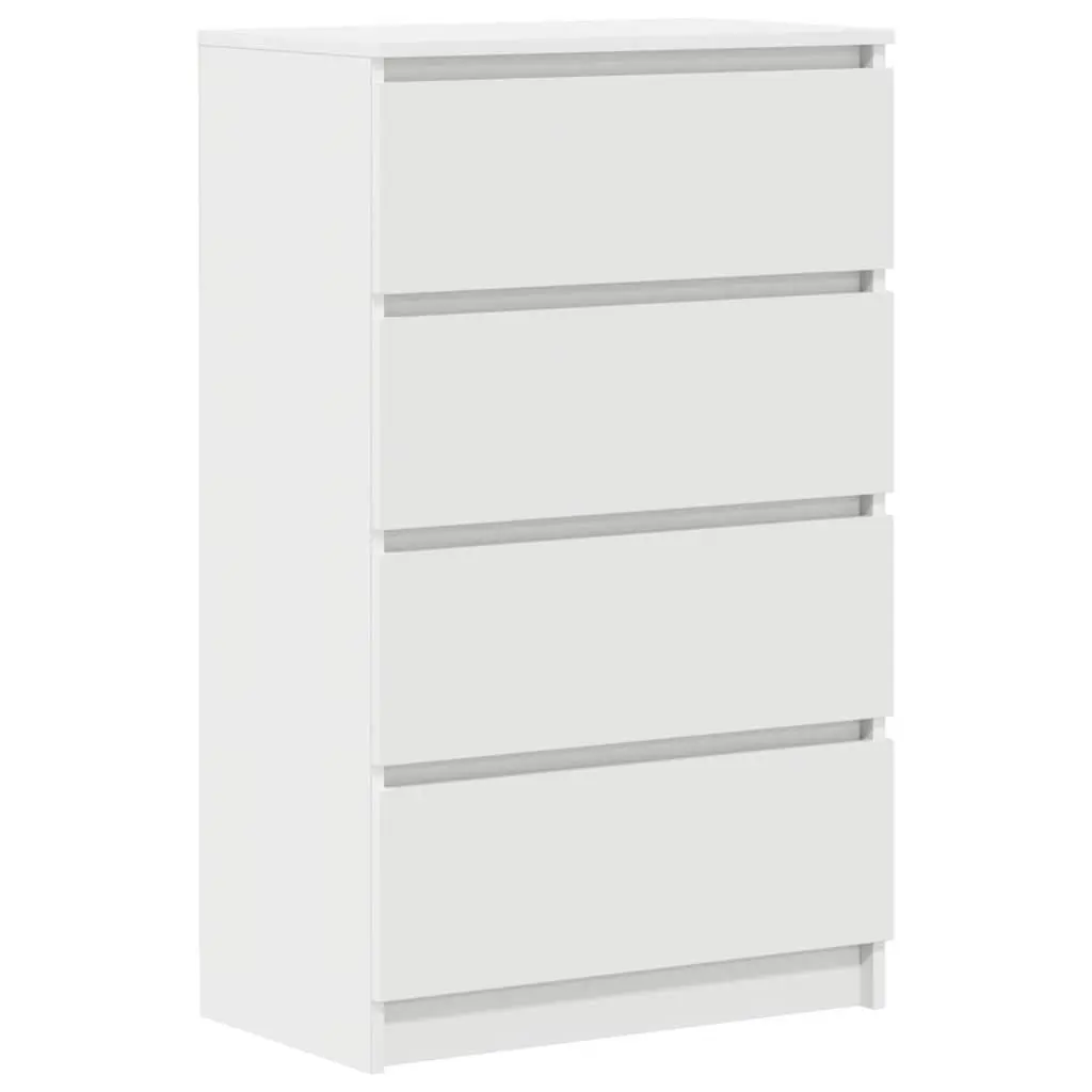 Sideboard Storage Cabinet Engineered Wood 60 cm White