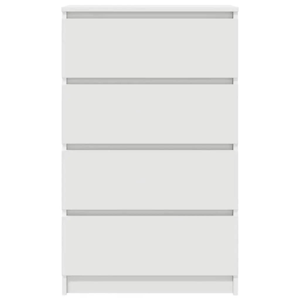 Sideboard Storage Cabinet Engineered Wood 60 cm White