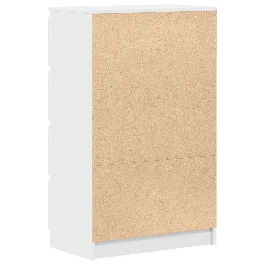 Sideboard Storage Cabinet Engineered Wood 60 cm White