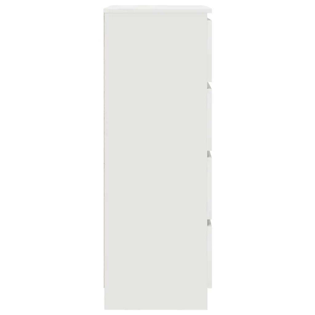 Sideboard Storage Cabinet Engineered Wood 60 cm White