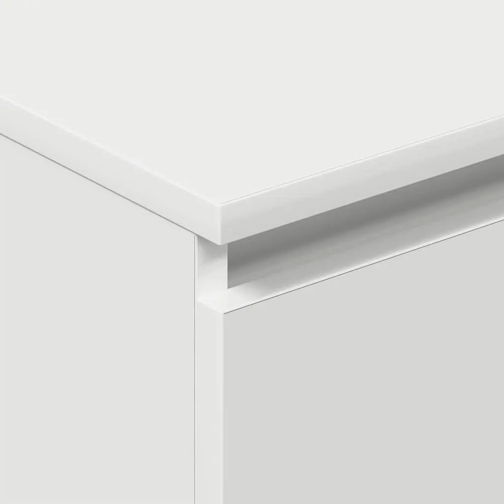 Sideboard Storage Cabinet Engineered Wood 60 cm White