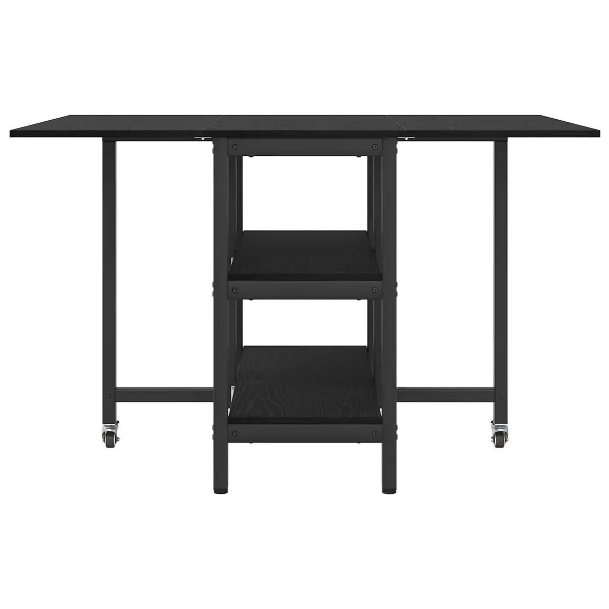 Black Oak Dining Table 122x80x76.5cm