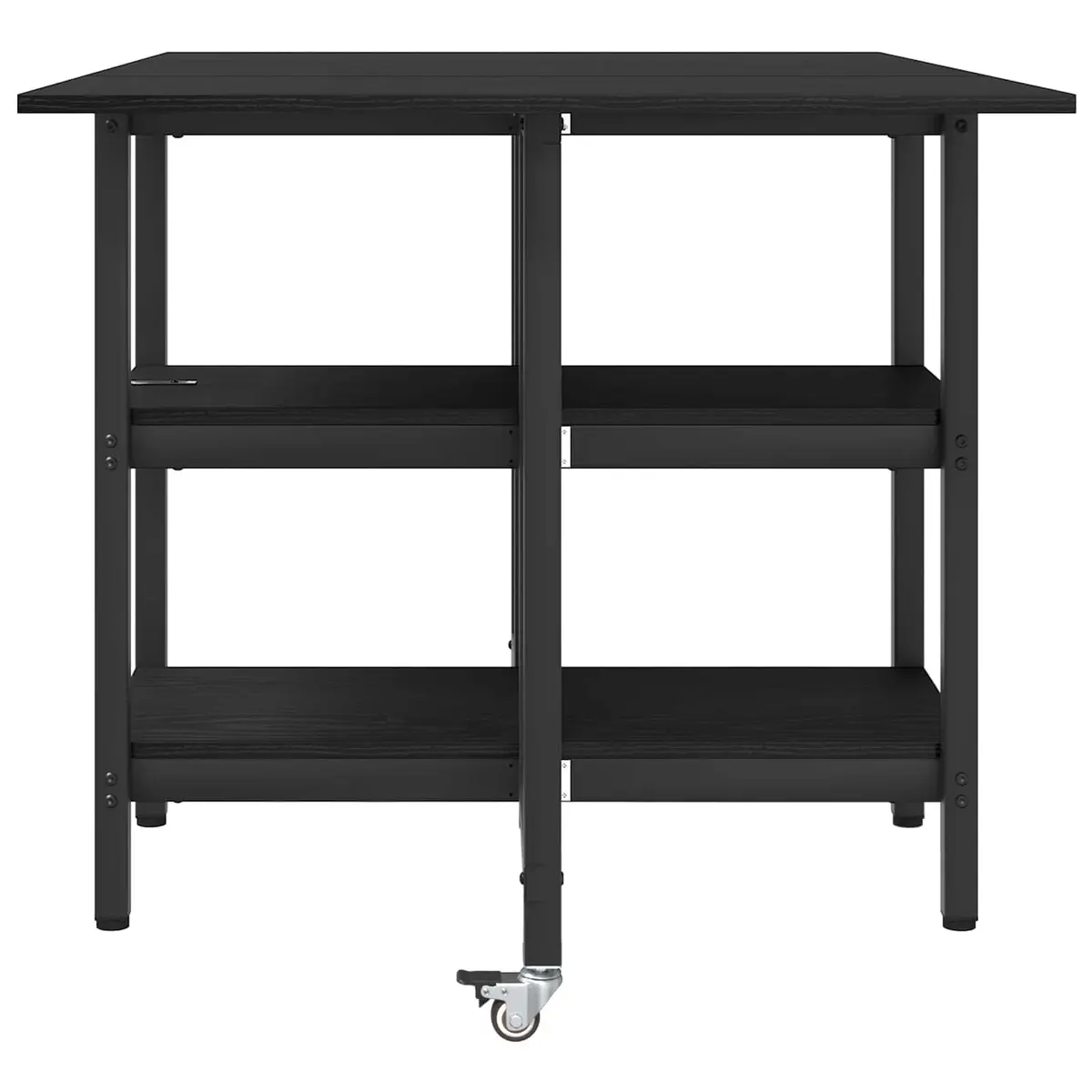 Black Oak Dining Table 122x80x76.5cm