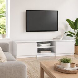 High Gloss White TV Cabinet: Style Meets Practicality
