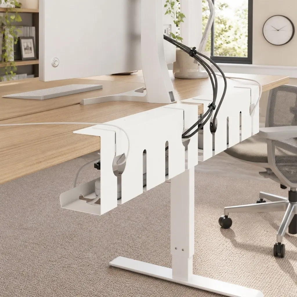 Under Desk Cable Management Trays for Organised Spaces