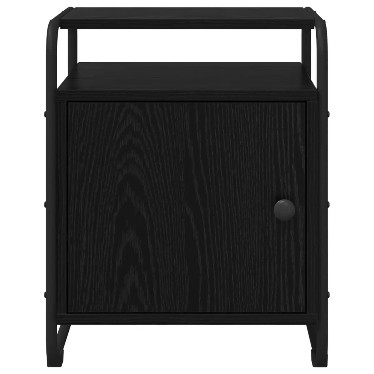 Black Bedside Cabinet with Modern Appeal