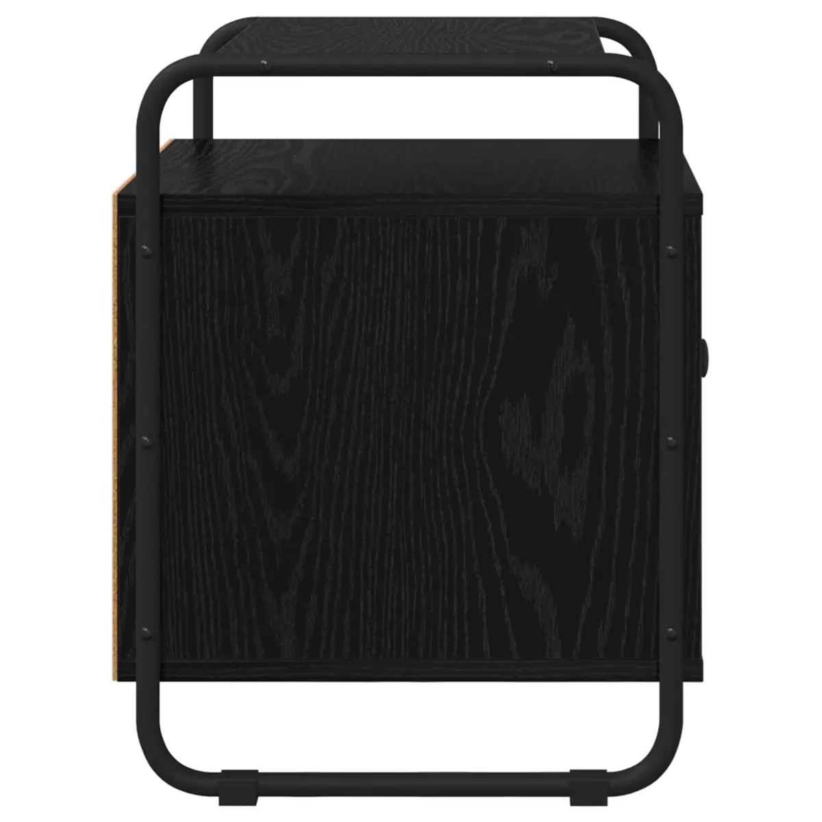 Black Bedside Cabinet with Modern Appeal