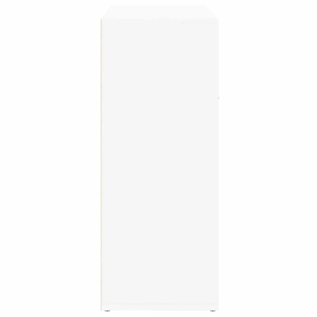Sideboard Storage Cabinet 2 Doors 1 Drawer Living Room Furniture 60W x 30D x 75H cm White