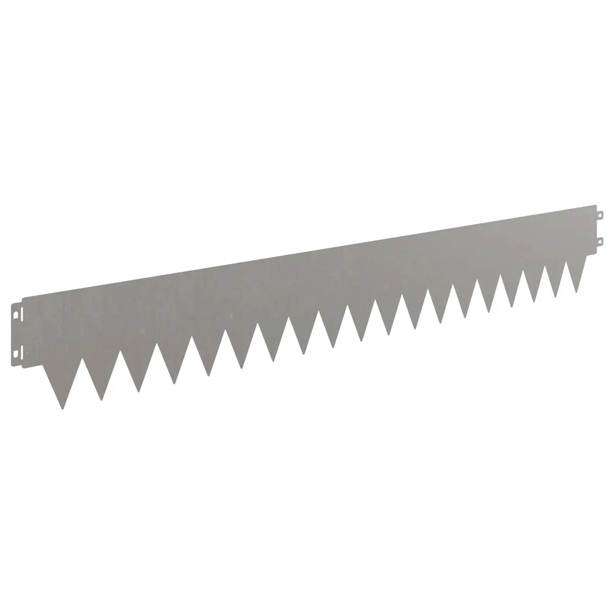 Garden Lawn Edging 20 Pieces 103 x 15 cm Steel Border Strips Flexible Landscape